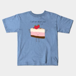 The reason why we love desserts.. Kids T-Shirt